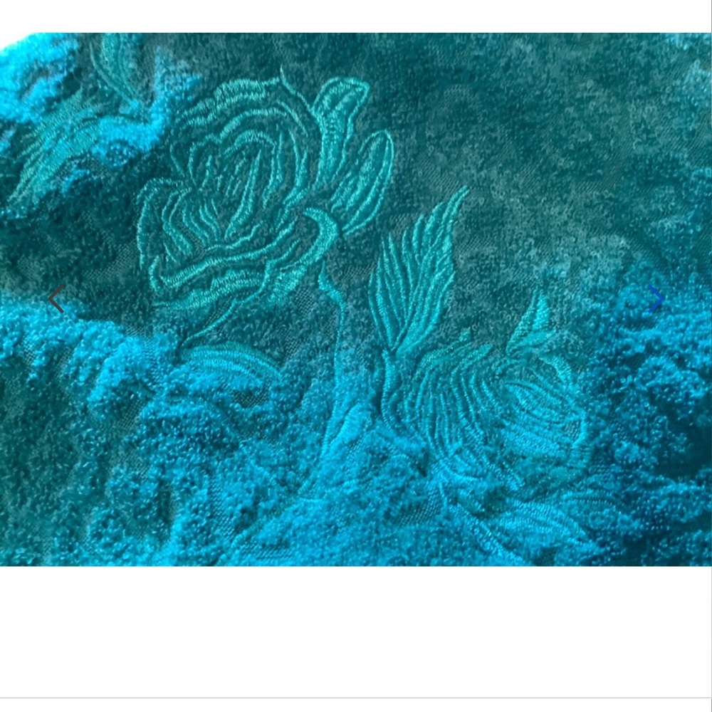 Miss Elaine Teal Robe - Picture 7 of 10